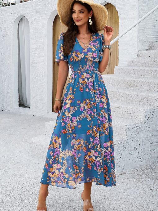Abito lungo boho Calypso