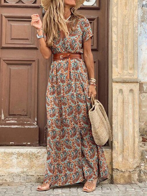 Abito lungo boho Zanya