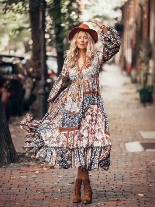 Maxi abito Boho Dhara