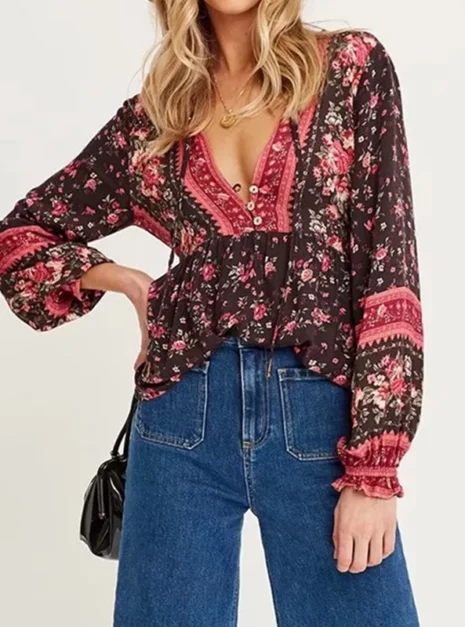 Boho Bluse Roslyn 1