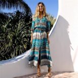 Green Long Dress