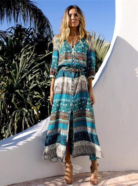 Green Long Dress 01 Green Long Dress