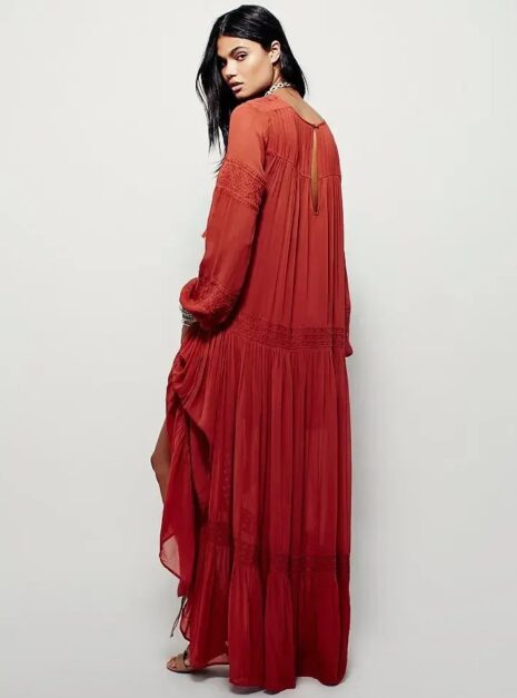 Red Long Dress A2 Red Long Dress A2