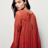 Red Long Dress A4