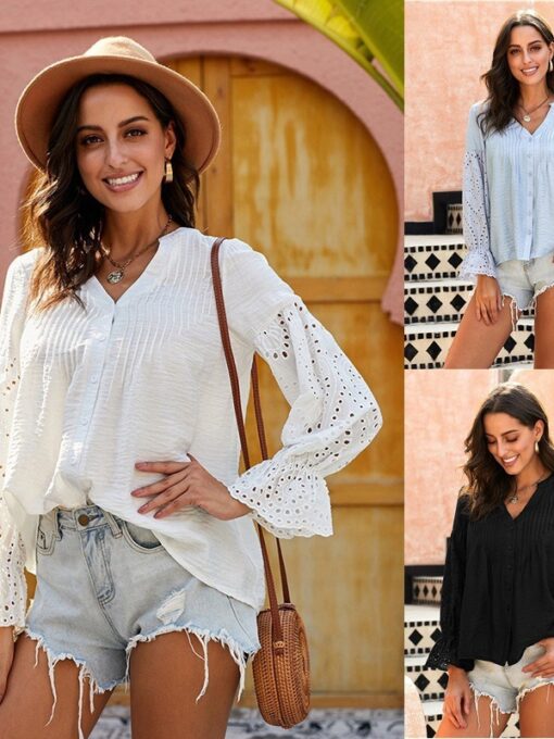 Tri-color Blouse Tri-color Blouse