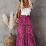 boho rock maxi