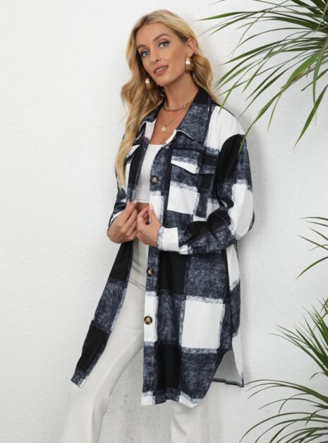 manteau carreau noir 4 manteau carreau noir 4