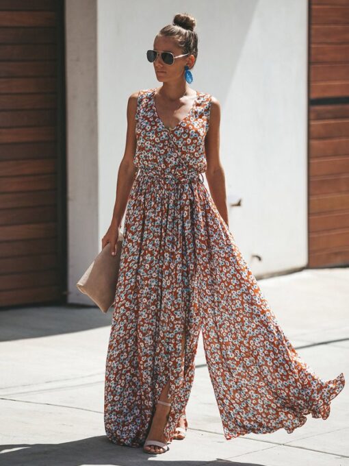 Maxi abito boho Serephina
