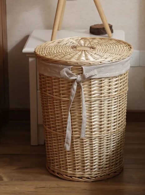 panier osier rond
