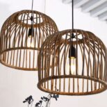 suspension rotin oiseau 6