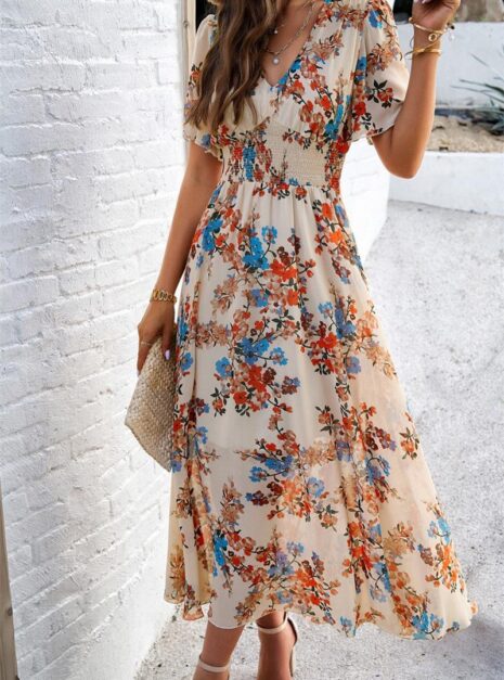 Beige Long Dress (2) Beige Long Dress (2)