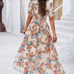 Beige Long Dress (4)